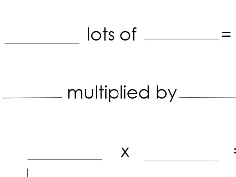 Multiplication Sentence. Example に対する画像結果