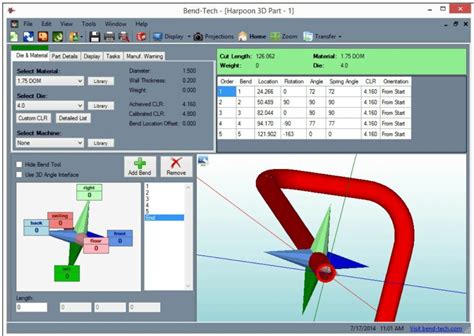 How to Use Bend Tech Software に対する画像結果