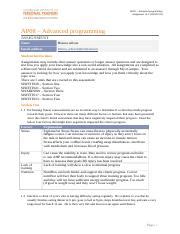 Advanced Programming Ap08 に対する画像結果