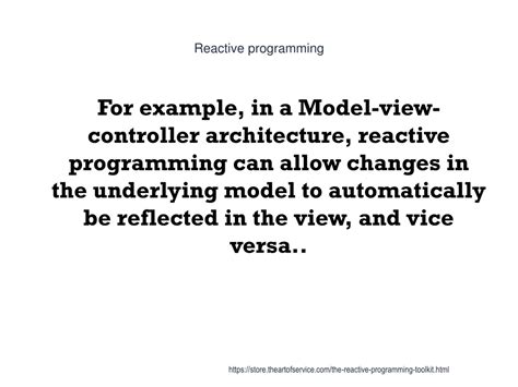 Image result for Reactive Programming Example
