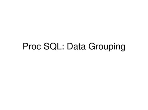 Image result for SQL Proc Grrek