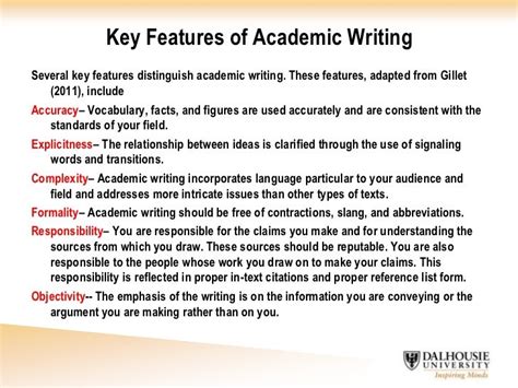 Image result for Academic Writing Characteristics