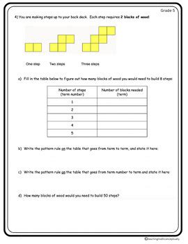 Image result for Grade 5 Patterning