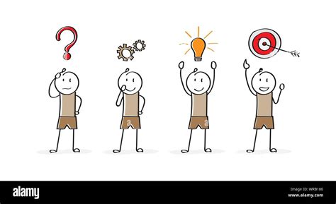 Toradh íomhá ar Problem Solving Cartoon