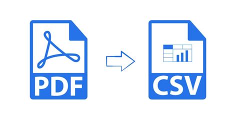 Image result for PDF to CSV Conversion