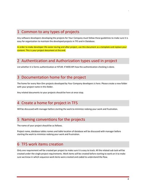 Image result for ASP.NET Project Documentation Template