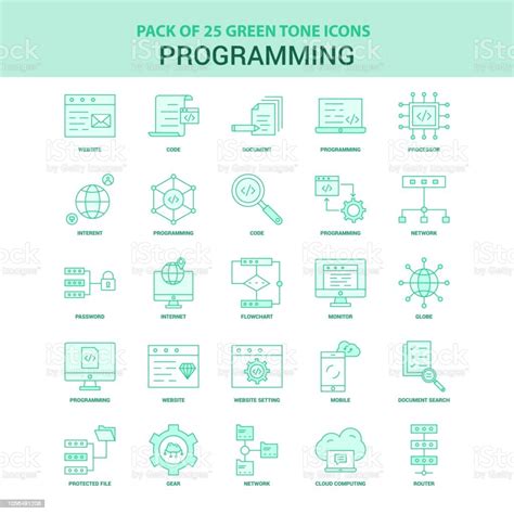 Toradh íomhá ar Green Programming Icon