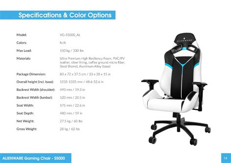 Image result for Alienware Chair S5000