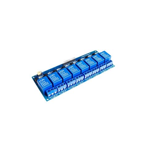 Image result for Relay Module 8 Channel for Arduino Back View
