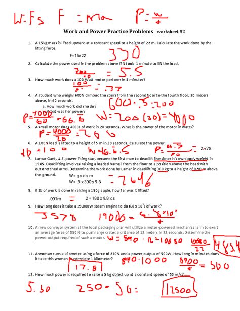 Image result for Power Practice Problems