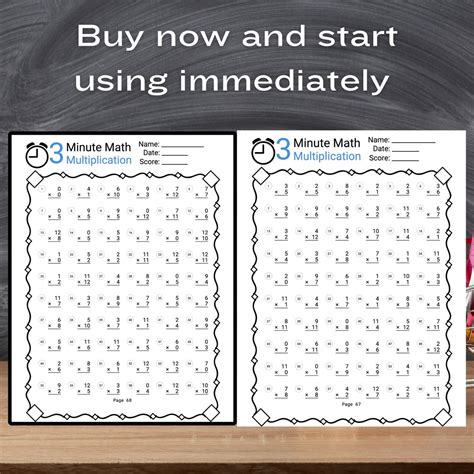Timed Multiplication Practice Sheets に対する画像結果