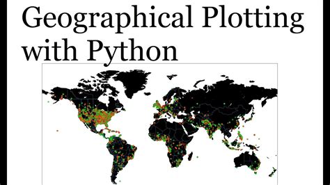 Afbeeldingsresultaten voor Creating Geo Maps in Python