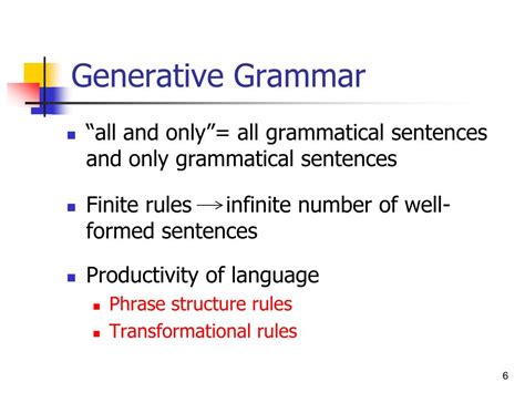 Transformational Generative Grammar Phrase Structure Rules に対する画像結果