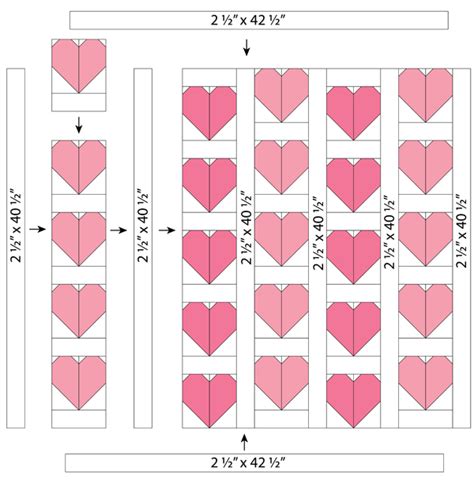 Simple Hearts Quilt Free Pattern, 50% OFF | www.pinnaxis.com