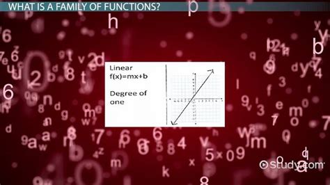 Image result for What Is a Function Family Math