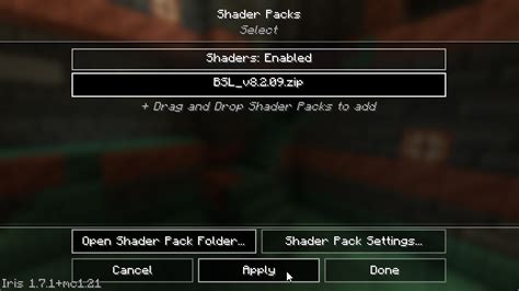 Toradh íomhá ar How to Install Shaders Minecraft Java