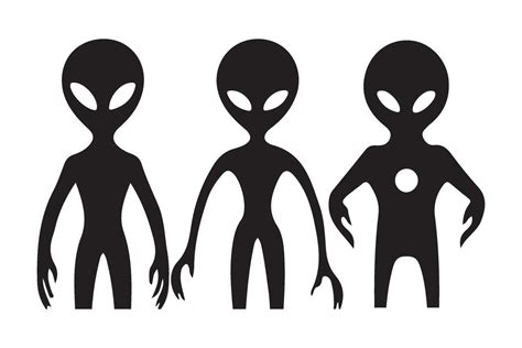 Afbeeldingsresultaten voor Alien Silhouette Clip Art