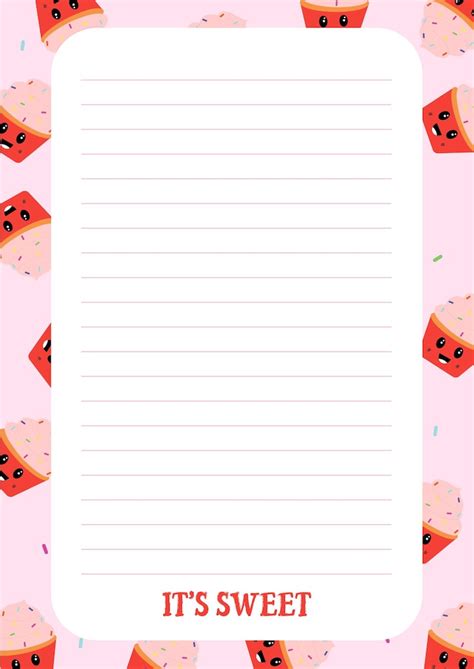 Image result for Note Paper Template