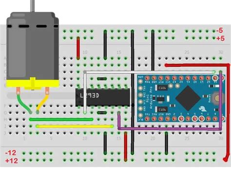 Afbeeldingsresultaten voor Coding Motor DC Arduino