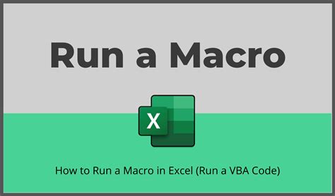 Image result for Run VBA Code in Excel