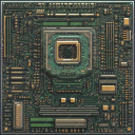 Image result for Pixel Computer Motherboard