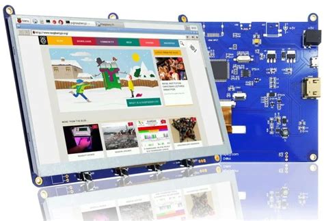 Raspberry Pi 7 Inch Touchscreen LCD Display Schematic/Diagram に対する画像結果