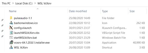Toradh íomhá ar WSL2 GUI Manager