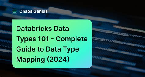 Image result for Data Types in Databricks SQL