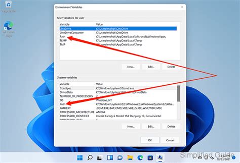 Steps to Add Path in Variable Directory of Windows に対する画像結果