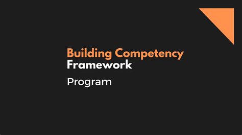 Building Blocks Competency Model に対する画像結果