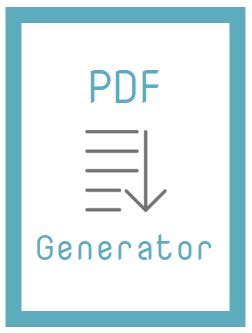 PDF Generator に対する画像結果