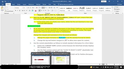 Image result for Word Module 7 Sam End of Module Project 1
