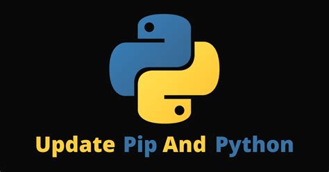 How to Update PIP Python に対する画像結果