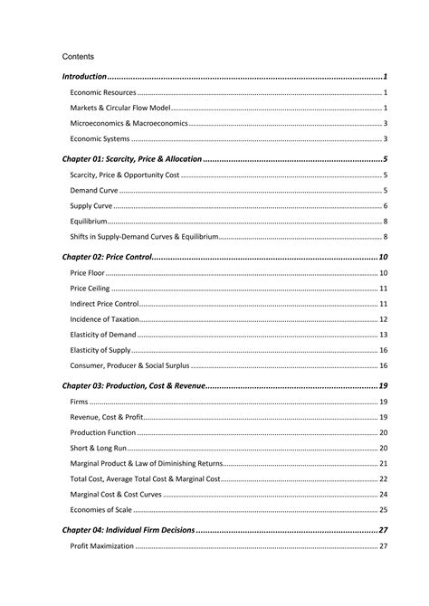 Image result for Microeconomics Lecture Notes PDF