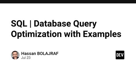 Image result for Database Query Optimization