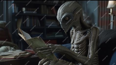 Image result for Alien Read a Book