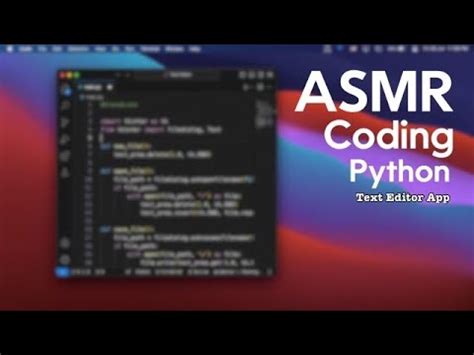 Image result for Python ASMR Database