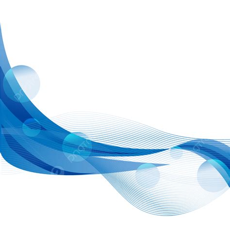 Toradh íomhá ar Blue Wave Vector Background