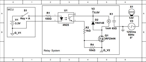 Image result for Optocoupler Relay Driver Circuit