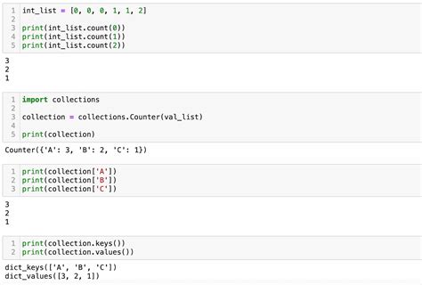 Python List Output に対する画像結果
