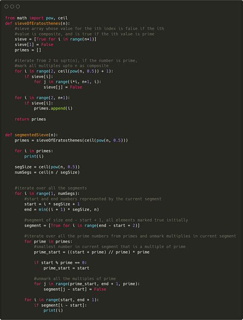 Non Prime Numbers Sieve Python కోసం చిత్ర ఫలితం