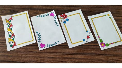 Toradh íomhá ar Project Work Border Designs