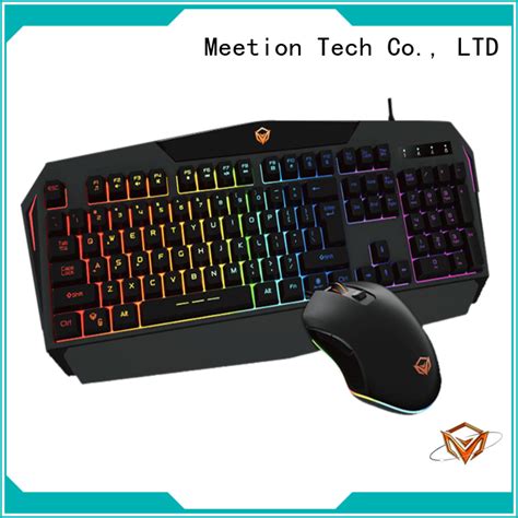 bulk cheap gaming keyboard and mouse combo supplier | Meetion