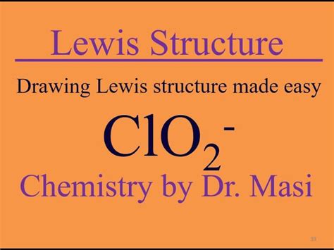 Drawing Lewis Structure of ClO2 に対する画像結果