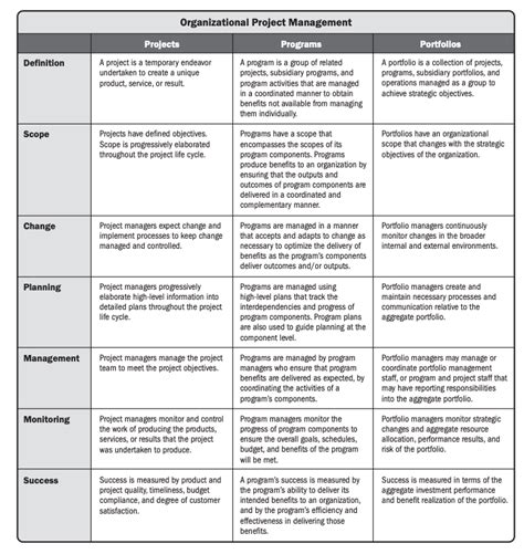 Image result for Differences Between Project Program Portfolio Management Office