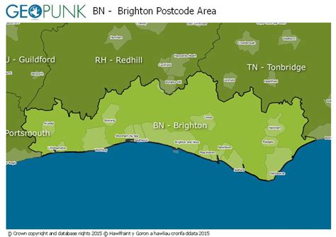 Image result for BN Postcode Area