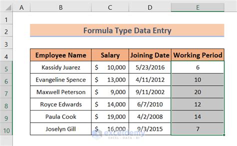Image result for Excel Formulas for Data Entry