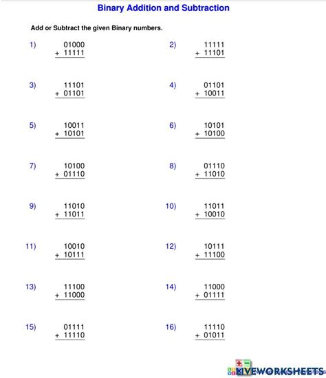 Image result for Binary Code Words Worksheet