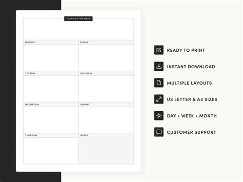 Image result for Task Planner Template A4 Page