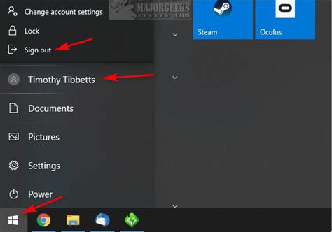 Image result for Windows Sign Out Screen